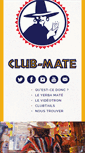 Mobile Screenshot of club-mate.fr