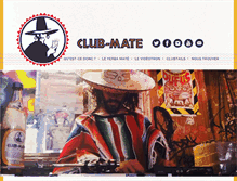 Tablet Screenshot of club-mate.fr